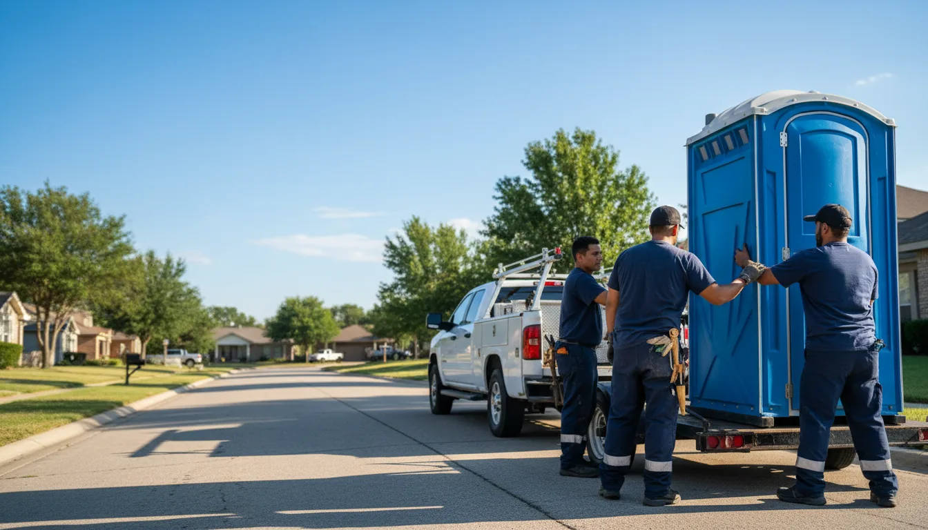 Portable Toilet Rental in Saunemin, IL near me